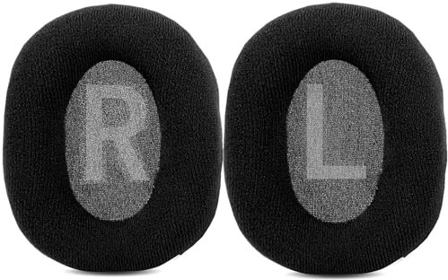 DowiTech Almohadillas Suaves de Repuesto compatibles con los Auriculares Bluedio T6 T6S T6C T7 T7+. Almohadillas con Tela cómoda y Espuma viscoelástica