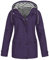 Manteau-Imperméable-Elégant-Coupe-Vent Veste Softshell Femme ImperméAble Femme Violet 3XL