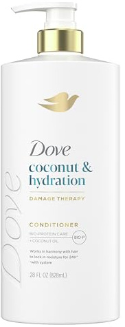 Dove Conditioner Coconut & Hydration for Dry Hair with Bio-Protein Care Technology and Coconut Oil 28 Fl Oz