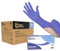 Safe Health Nitrile Disposable Gloves, Size M, Imperial Blue, Pack of 1000, Powder-Free, Latex-Free, Food Laboratory, Janitorial Painting, Mechanical Finishing Laws Enforcement, 3 Mil