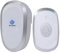 Sonnette sans fil JIGATONEDA alimentée par batterie, carillon de sonnette 38 mélodies, 110 db, portée de 150M, sonnettes avec LED clignotante, utilisation en extérieur
