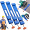 KWJTOY Guide de base réglable pour machine de découpe, guide de coupe bois,pince de positionnement pour scie circulaire électrique, guide de coupe de précision du bois, rail de guidage de scie circula