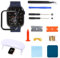 Ersatz-Set für Apple Watch-Bildschirm, 40 mm, Frontglaslinse, kompatibel mit Apple Watch Serie 4/5/6/SE A1977, A1978, A2091, A2092, A2291, A2292, A2351, A2352 (ohne LCD und Touch-Digitizer)