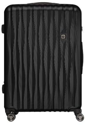 Wenger Energie L Hard-Shell Suitcase 106/120 l Expandable with TSA Lock | Large 52 x 75 x 31 cm suitcase for holidays and long-distance travel with 4 double wheels and telescopic handle.