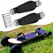 HEBEOT Kiteboard Footstraps 1 par Kite Board Kitesurfing Surf Board Foot Straps Reemplazo Aleación de aluminio Pie Holder Band para Mountain Skateboard 20X8x5cm