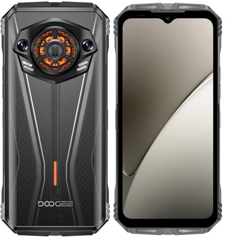 DOOGEE S punk Pro Rugged Smartphone Android 14 20GB+512GB/2TB Telefono Indistruttibile, 10800mAh/33W, 6.6” FHD+ IPS 90Hz, 50MP+16MP, Octa-Core IP68/IP69K Cellulare Robusto, 4G Dual SIM/NFC/OTG