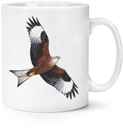 Gift Base Red Kite 10oz Mug Cup Bird Watcher Eagle Hawk