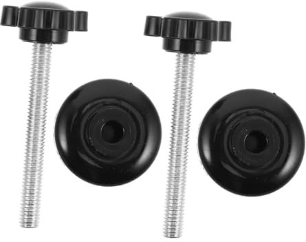 ULTECHNOVO 2 Stücke Walker Knöpfe Ersatzteile Daumen Schraube Hand Anziehen Knöpfe Für Rollator Komfortable Grip Universal Für Mobilität Hardware