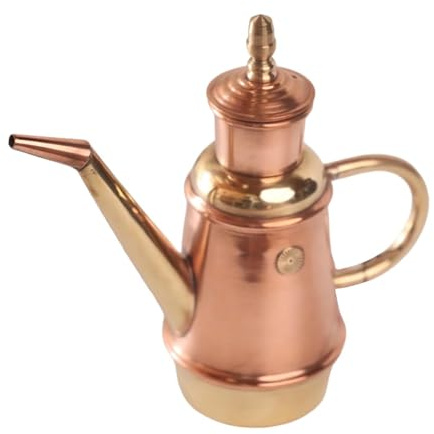 ＡＷＨＡＯ Ölspender Aus Kupfer, 350 Ml, Kochkanne Im Vintage Design, Küchenöltopf