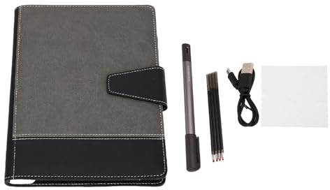 Cocoarm Smart Digital Pen Notebook, 16M BT 5.0 Sync 64-Seiten Notizbuch mit Stifternachfüllungen für Geschäftsmeetings Notizen