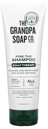 Grandpa's Soap: Pine Tar Shampoo, 8 oz (4 pack)