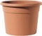 Telcom Cilindro Diana ICIL 60 Vaso cilindrico di plastica per Piante, Diametro 60 cm, Altezza 45 cm, Colore: Terracotta