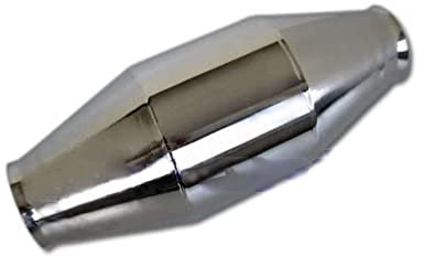 Kat 100 Zeller 76mm 120mm Ø EDELSTAHL Rennkat Sportkat 300mm Länge Katalysator