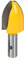 Yonico 12145 - Vertical Raised Panel Router Bit, Cove - Cutting Height: 1-1/2 - 1/2 Shank