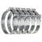 5 Pack - 48mm > 51mm T Bolt Hose Clamps Zinc Turbo Pipe Clips