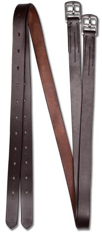 WALDHAUSEN Steigbügelriemen, X-Line, 120 cm, braun