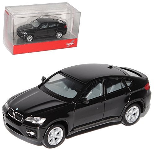 B*M*W X6 E71 SUV Schwarz 1. Generation 2008-2014 H0 1/87 Herpa Modell Auto