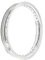 MZA Alufelge 1,85x16, Silber Eloxiert - 36-Loch Motorradfelge