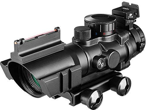 ACEXIER 4x32 Zielfernrohr 20mm Schwalbenschwanz Reflex Optik Zielfernrohr Taktisches Visier Jagdgewehr Gewehr Airsoft Sniper Magnifier Air Gun