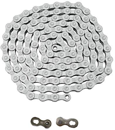 P4B | Hochwertige Anti-Rost Fahrradkette 9-Fach | RUST BUSTER | 1/2 x 11/128 | Nietenlänge = 6,4 mm | 116 Glieder | Inkl. QR9-Verschlussglied