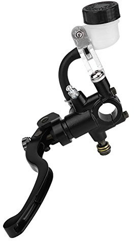 Yctze 22mm 7/8Universale Moto Manubrio Idraulico Pompa Freno Cilindro Leva Frizione Master Sinistra per pompa freno anteriore scooterpompa radiale 16x18leva radiale sinistraleva frizione idraulica p