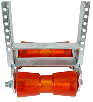 D&W The Motion Corporation Kielrollenwippe mit Zwei Stück gelben Kielrollen 200 mm