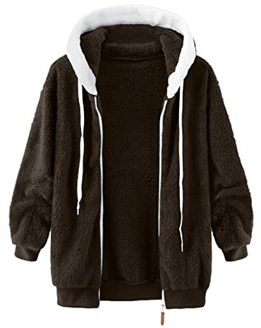Harajuku Fashion y2k Longsleeve Demonia Shaker Fleece Pullover für Damen Festlicher Bolero mit Kapuze Lace Bluse Sommer Dünnes Jäckchen Damen Floryday Damen