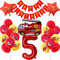 Kiwochy Feuerwehr Geburtstag Deko 5 Jahre Junge Kindergeburtstag Feuerwehrauto Ballons Deko Junge Geburtstagsdeko Feuerwehr Deko Feuer Party Luftballons Feuerwehrmann Kindergeburtstag Junge