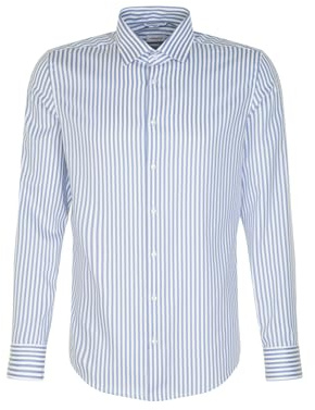 Seidensticker Herren Slim Fit Langarm Hemd