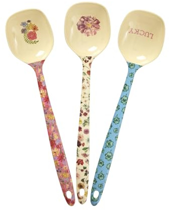 Rice 3er Set Kochlöffel aus Melamin La Joie De Vivre Prints