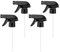 JAMAKALA 4Pcs Spray Bottle Replacement Trigger Sprayer Head, Spray Bottle Nozzle Replacement Spray Top Spray Head, Spray Attachment for Bottles for 28/410 Bottle Glass or Plastic Bottle