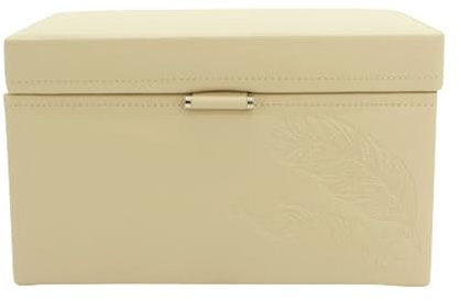 Eleganter Schmuckkoffer Boho L - Beige von Friedrich23: Stilvolles Design für Ihre wertvollsten Schätze