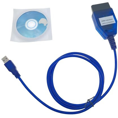 NOLOWY K DCAN Câble USB OBD2 pour codage BMW | ISTA+ INPA Rheingold OBD INPA K+CAN INPA K DCAN OBD2 Scanner Interface