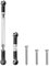 sourcing map Adjustable Turnbuckles Camber Link Linkages Aluminum Alloy Upgrade Parts RC Car Steering Pull Rod Servo Linkages Tie Rod for MN 1:12 D90 RC Car Crawler,Black