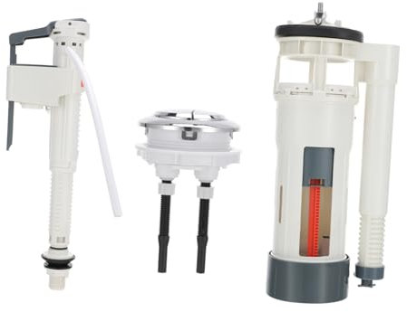 KITANDOVE WC-Spülknopf Ersatz 1 Set Zubehör für Universal-Zulaufventil WC-Zubehör