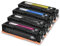 MEGOFFICE CF540X 203X Tonerkartusche Kompatibel für HP 203X 203A CF540X CF541X CF542X CF543X CF540A für Color Laserjet Pro MFP M281fdw M280nw M281cdw M254dw M254nw M254dn(4-Pack)