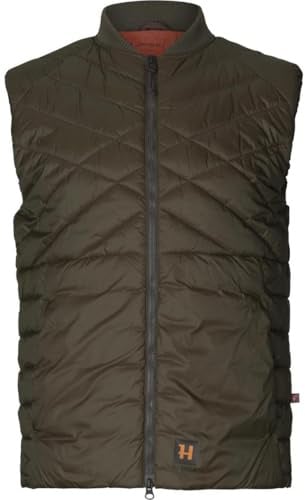 Härkila Logmar Isolierte Packbare Weste Herren – Leichte Outdoor-Jagdweste, Wärmende Packbare Schicht, Winddicht & Atmungsaktiv, Verstellbare Passform, Jagd, Wandern & Camping – Größe 50
