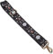 Toyvian Retro-Banjo-Versorgung Riemen steht Halter einstellbar Bausatz Banjo Gurt Banjo Zubehör Banjo Ersatzgurt Banjo Tragegurt Banjo-Ukulele-Gurt breiter Gitarrengurt Polyester Black