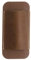 sourcing map Knife Sheath 4.72 x 2.24 Genuine Leather Carry Folding Knife Sheath for Outdoor Climbing Camping Cycling and Hiking, Light Brown