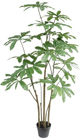 Grande albero artificiale realistico, ombrello nano