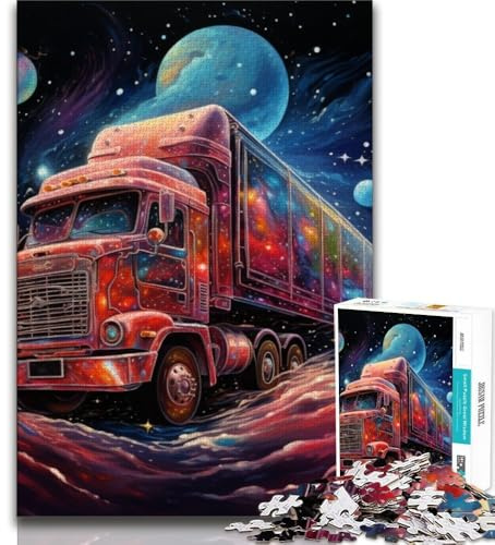 1000 Teile für Erwachsene Galaxy Fire Engine Puzzle für Erwachsene 1000 Teile Lernspielzeug ganze Familie (50x75cm)