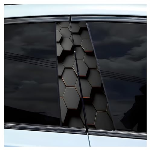 NYHBASW 4 Stück Auto Säule Protektor, für SEAT Cupra Formentor/Cupra Born/Cupra Leon Aufkleber Auto, Auto B-Säule Schutz Aufkleber, Seiten Car Tuning Sticker,B