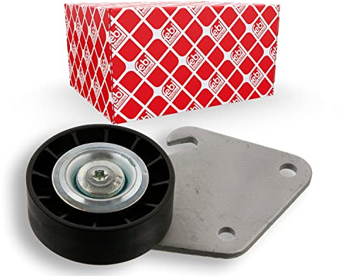 febi bilstein 17543 Umlenkrolle mit Halter, für Keilrippenriemen, 1 Stück | Kompatibel mit: CITROËN EVASION Großraumlimousine, XANTIA, XANTIA Break, XM, XM, XM Break, XM Break, FIAT ULYSSE, LANCIA ZETA