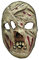 Mumie Maske des Grauens aus Latex - Erwachsenen Horror Kostüm Maske - ideal für Halloween, Karneval, Motto- & Grusel-Party