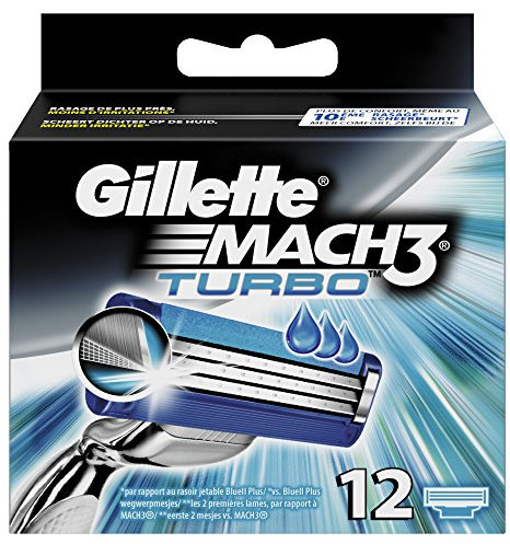 Gillette Mach3 Turbo Rasierklingen für Herren
