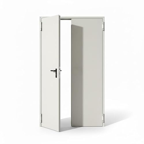 PORTA TAGLIAFUOCO 1 ANTA REVERSIBILE ANTIPANICO REI 120 ANTINCENDIO (130x215-2 ante 90+40 - con maniglia)