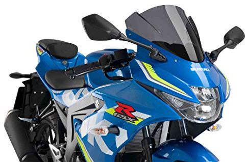 Puig 9721F Z-Racing Windscreen optimised aerodynamics, Dark Smoke