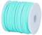 DonDon Veloursband 3 mm DIY 30 Meter Velours Rolle - Türkis