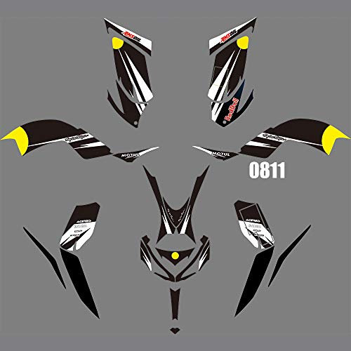 DST0811 3M ATV Grafik-Kit für Yamaha Raptor 700R 2013 2014 2015 (DST0811)