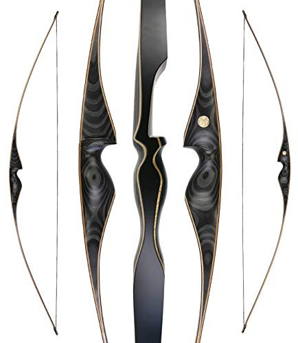 Jackalope Langbogen Obsidian 68 Zoll 25-50 lbs Linkshand (50 lbs)